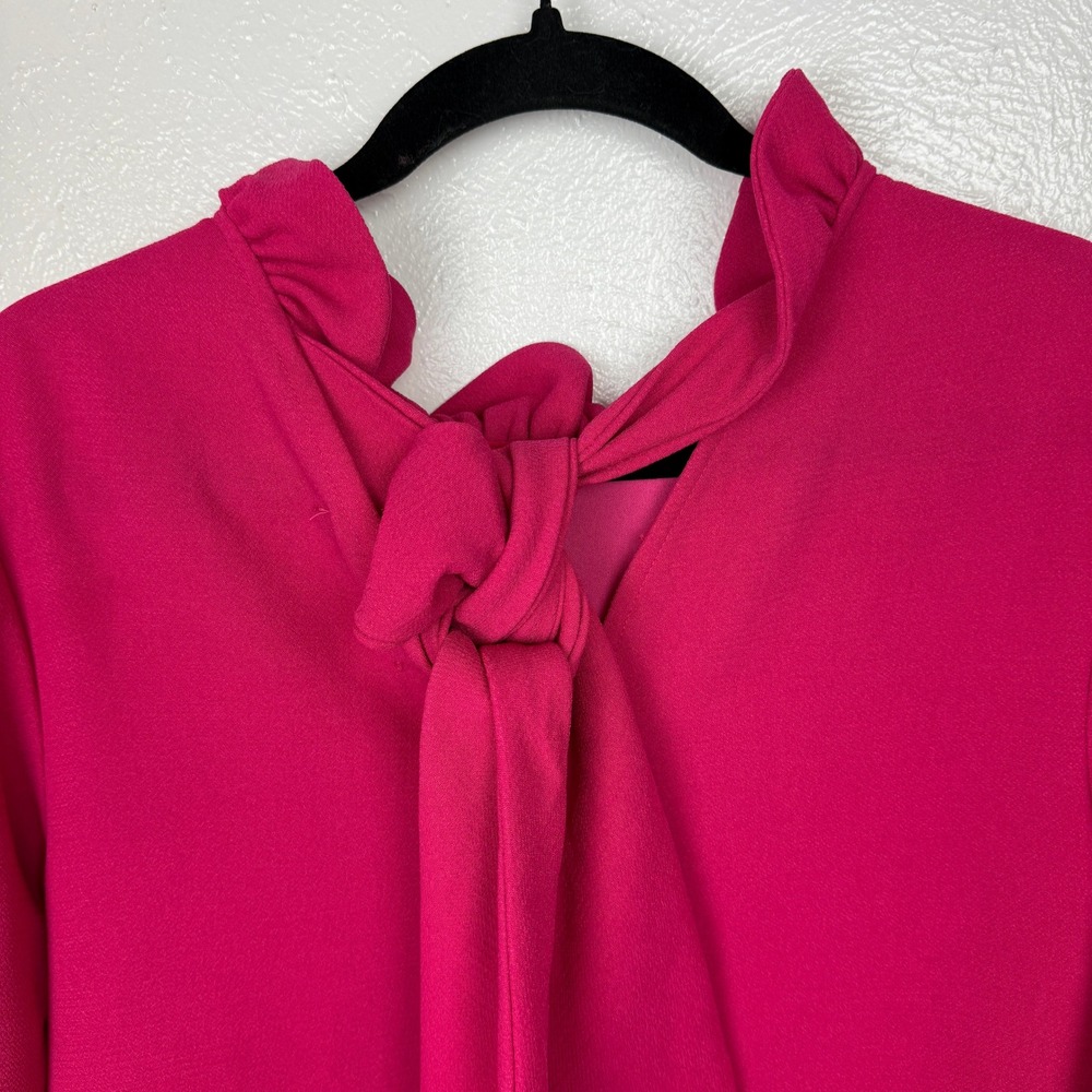 Tuckernuck Hot Pink Tie-Back Mini Dress - Picture 6 of 9